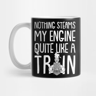 Gift For Train Lovers, Funny Train Gifts Mug